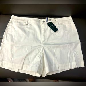 Brand new white Ralph Lauren shorts!